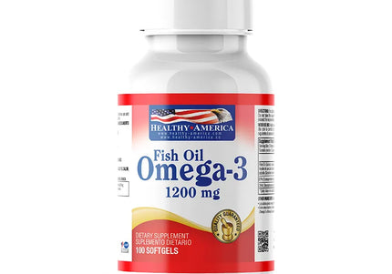 Omega3 Fish Oil 1200Mg 100 Softgels