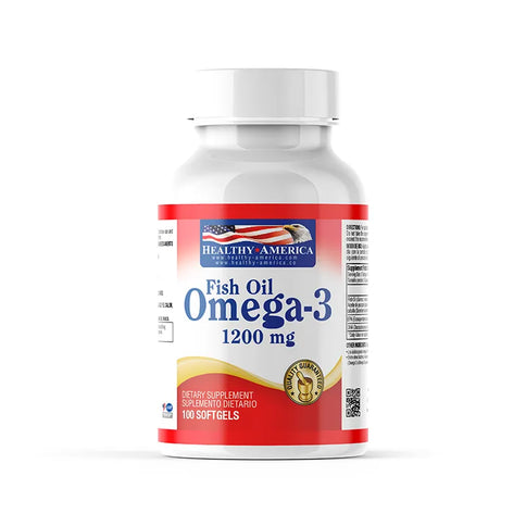 Omega3 Fish Oil 1200Mg 100 Softgels