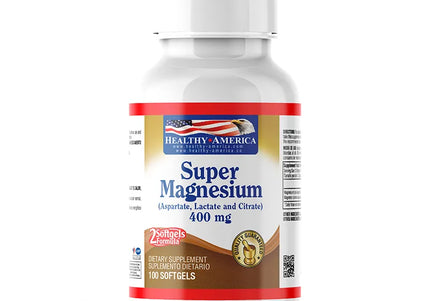 Super Magnesium 400 Mg 100 Softgels