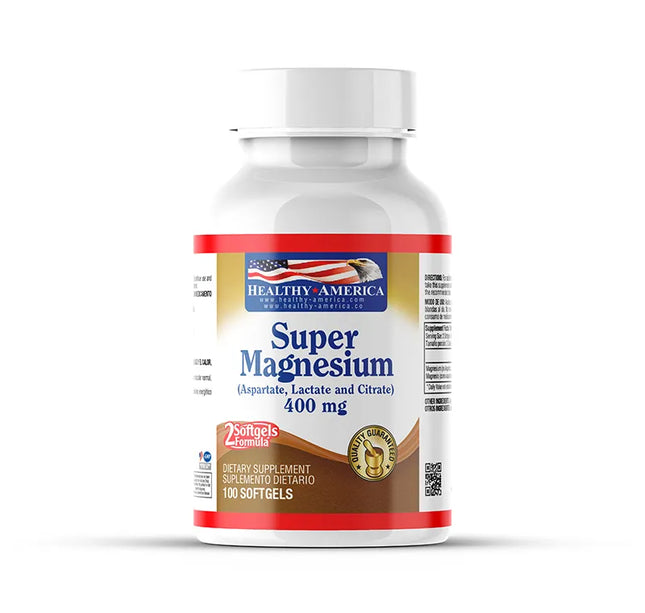 Super Magnesium 400 Mg 100 Softgels