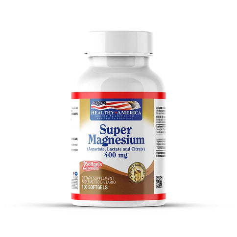 Super Magnesium 400 Mg 100 Softgels