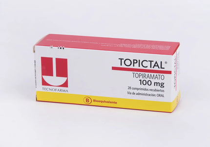 Topictal 100 Mg 28 Tabletas