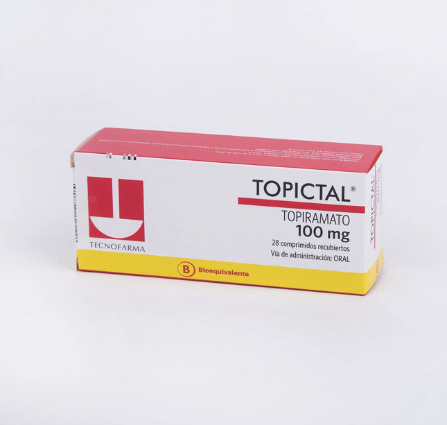 Topictal 100 Mg 28 Tabletas