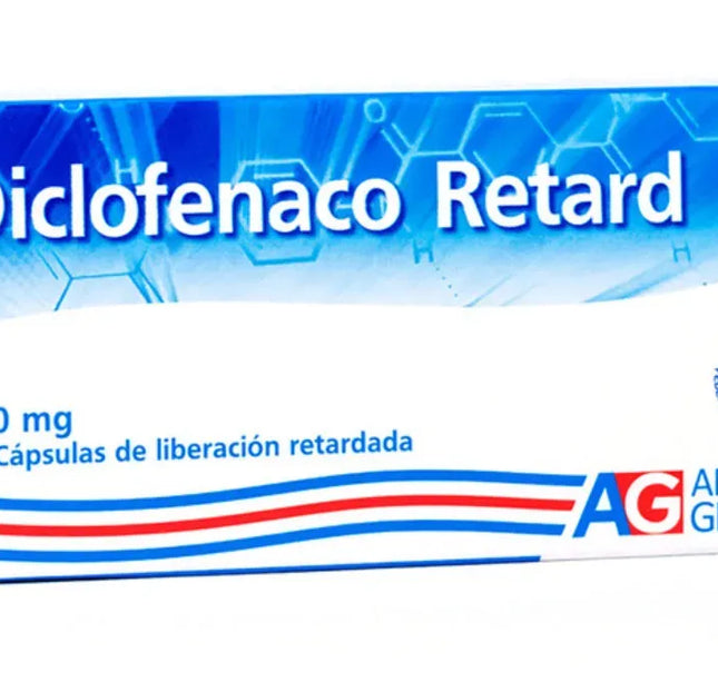 Diclofenaco Retard 100 Mg 20 Capsulas Ag