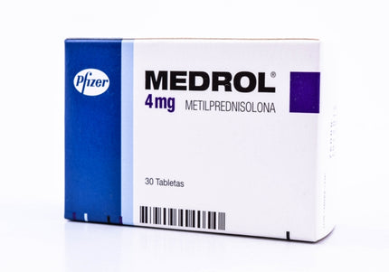 Medrol 4 Mg 30 Tabletas