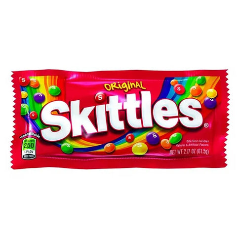 Caramelo Skittles Original 61.5 Gramos