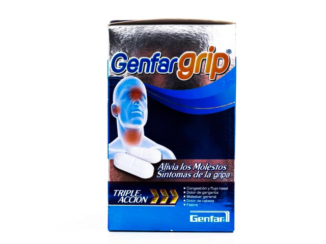 GENFARGRIP 100 TABLETAS GF