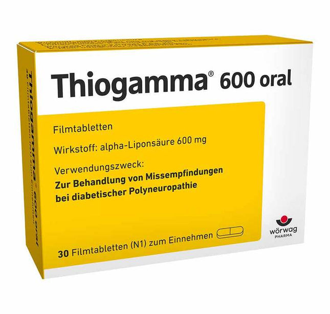 Thiogamma 600 Mg 30 Tabs