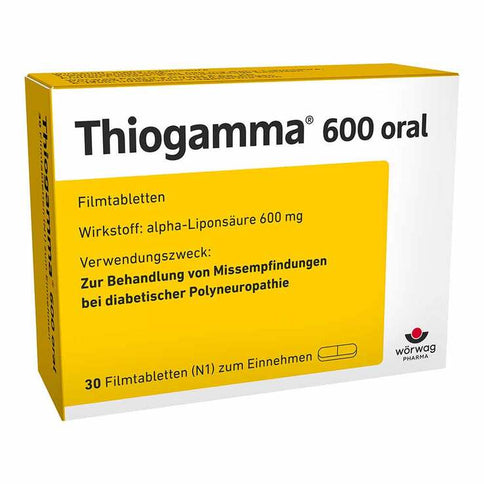 Thiogamma 600 Mg 30 Tabs