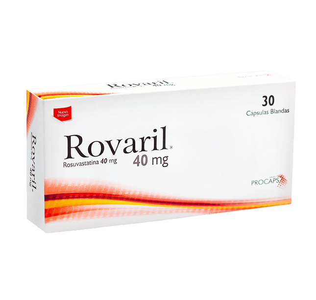 Rovaril 40 Mg 30 Capsulas