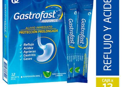 Gastrofast Advance 12 Sachets X 10 Ml