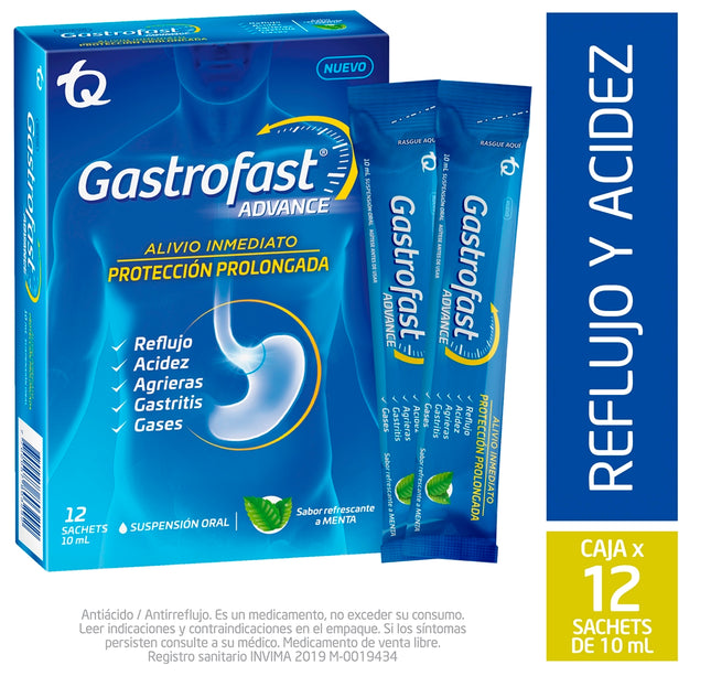 Gastrofast Advance 12 Sachets X 10 Ml