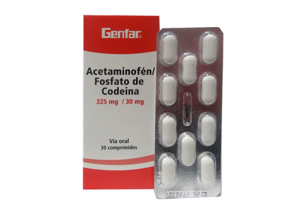 Acetaminofen+Codeina 325/30Mg 30 Tbs Gf