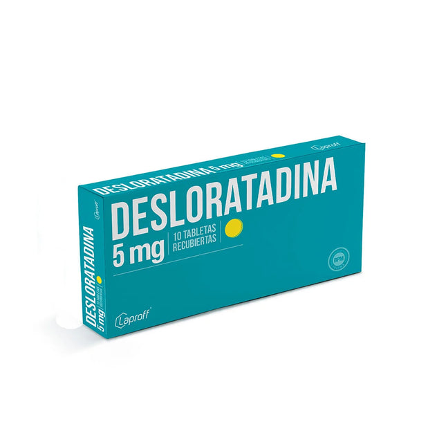 Desloratadina 5 Mg 10 Tabletas
