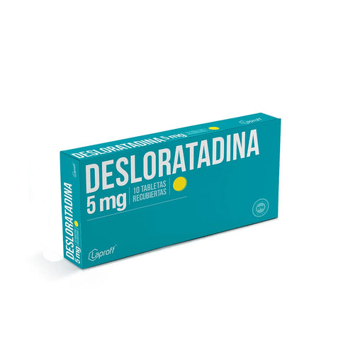 Desloratadina 5 Mg 10 Tabletas