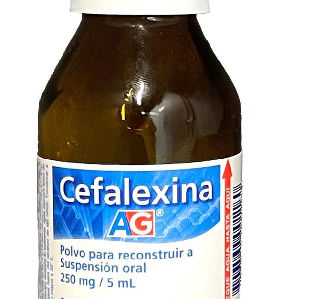 Cefalexina 250 Mg Suspension 60 Ml Ag