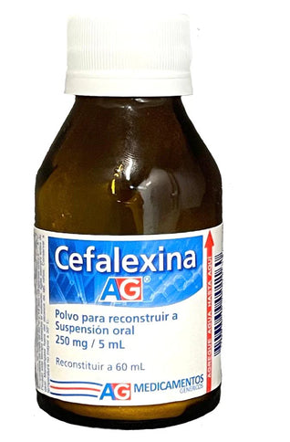 Cefalexina 250 Mg Suspension 60 Ml Ag