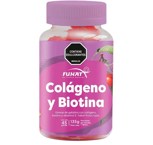 Gomas Funat Colágeno-Biotina 45 Gom.135G