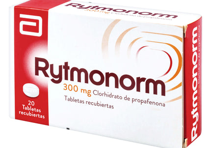 Rytmonorm 300 Mg 20 Tabletas