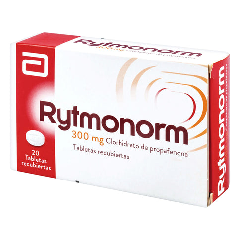 Rytmonorm 300 Mg 20 Tabletas