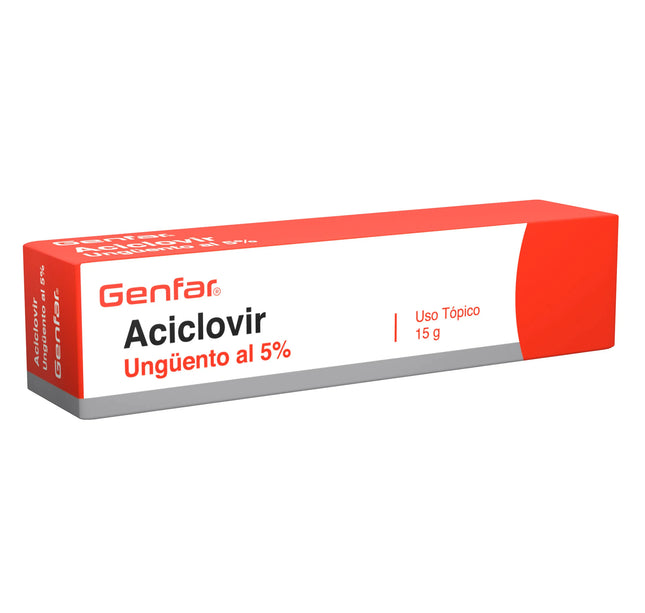 Aciclovir Unguento Topico 15 Gr Gf