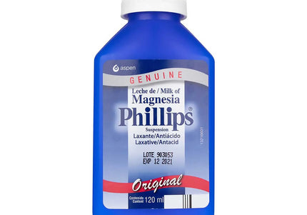 LECHE DE MAGNESIA PHILLIPS 120 ML