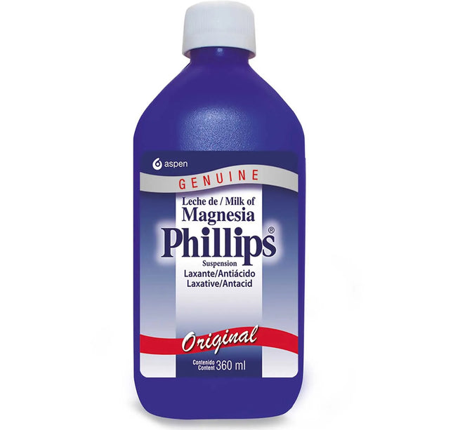 LECHE DE MAGNESIA PHILLIPS 360 ML