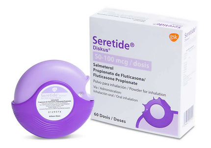 Seretide D50/100Mc 60 Dosis
