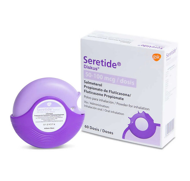 Seretide D50/100Mc 60 Dosis