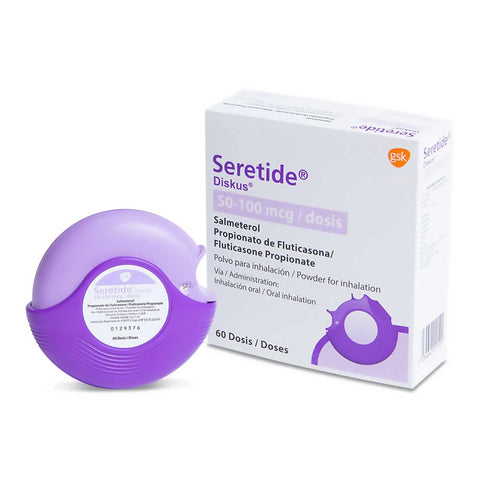 Seretide D50/100Mc 60 Dosis
