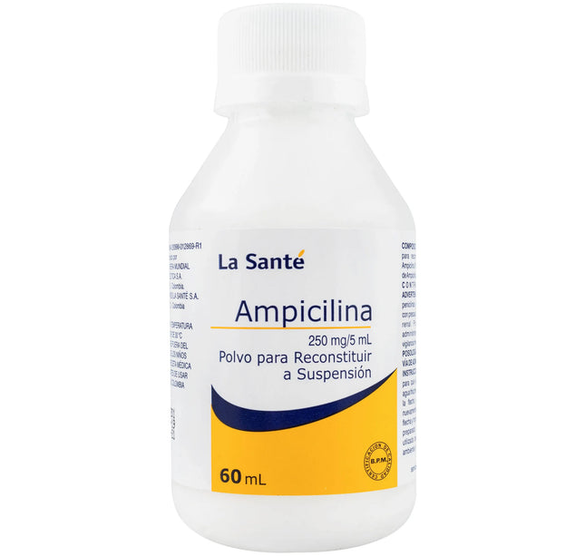 Ampicilina 250 Mg Suspension 60 Ml LS