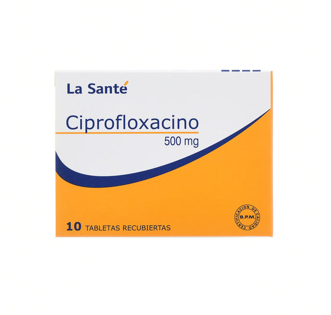 Ciprofloxacina 500 Mg 10 Tabletas LS