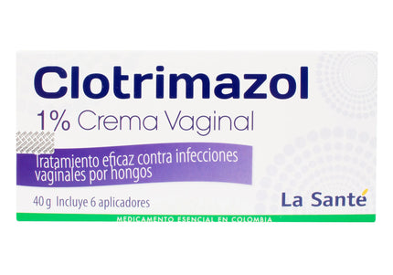 Clotrimazol 1% Crema Vaginal 40 Gr LS