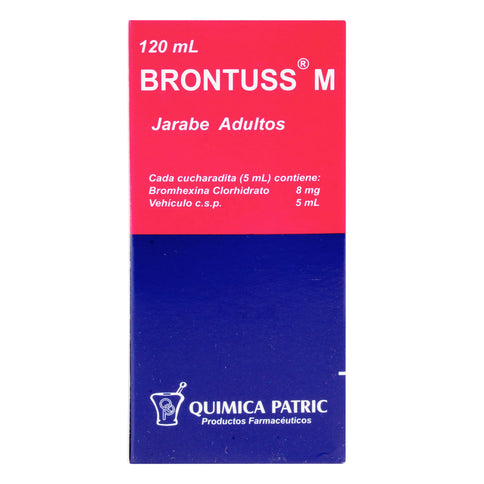 Brontuss M Adultos Jarabe 120 Ml
