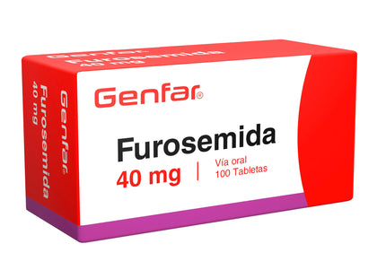 Furosemida 40 Mg 100 Tabletas Gf