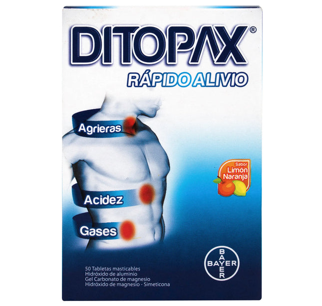 DITOPAX 50 TABLETAS