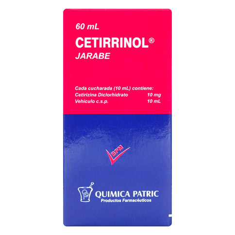 Cetirrinol Jarabe 60 Ml
