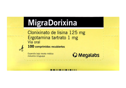 Migra Dorixina 100 Capsulas