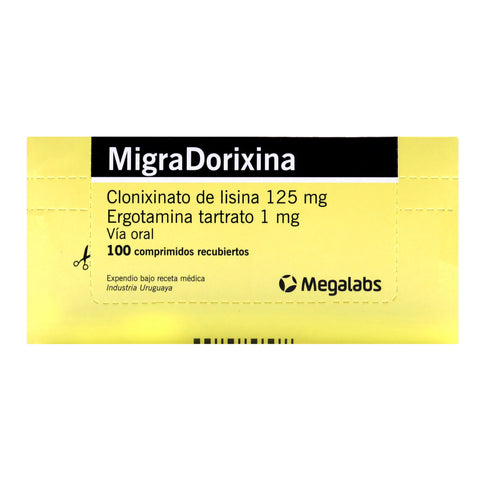 Migra Dorixina 100 Capsulas