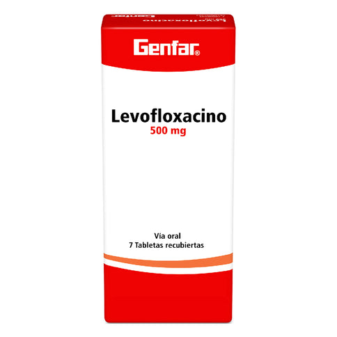 Levofloxacino 500 Mg 7 Tabletas Gf