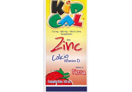 Kidcal Suspension 180 Ml Fresa
