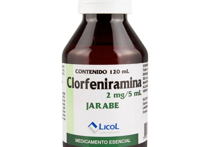 Clorfeniramina Jarabe 120 Ml LC