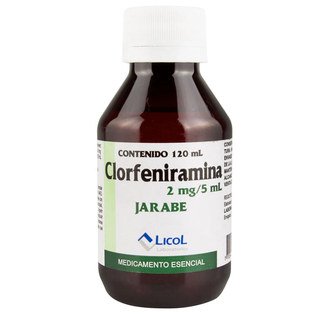Clorfeniramina Jarabe 120 Ml LC