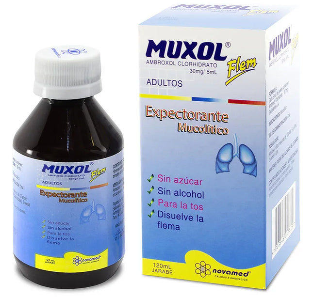 Muxol Flem Adultos Jarabe 120 Ml