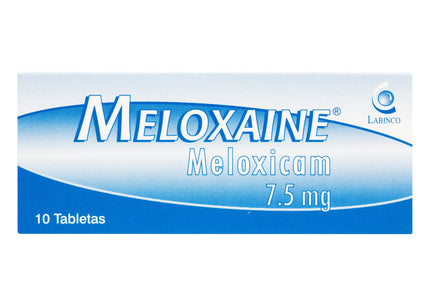 Meloxaine 7.5 Mg 10 Tabletas