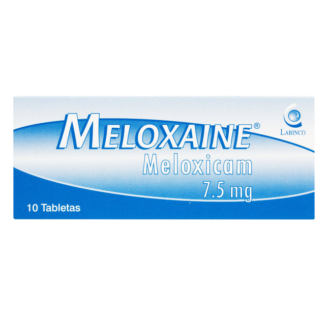 Meloxaine 7.5 Mg 10 Tabletas