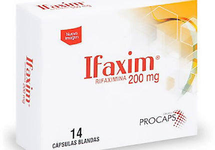Ifaxim 200 Mg 14 Capsulas