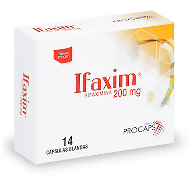 Ifaxim 200 Mg 14 Capsulas
