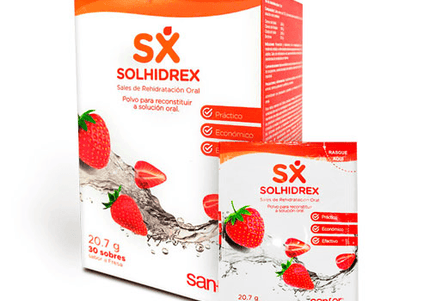 Solhidrex Sabor Fresa 30 Sbs