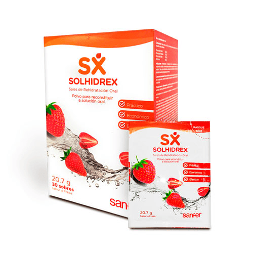 Solhidrex Sabor Fresa 30 Sbs
